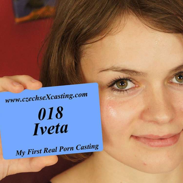 Sweet 18y.o. Iveta and her first porn casting | PornCZ.com