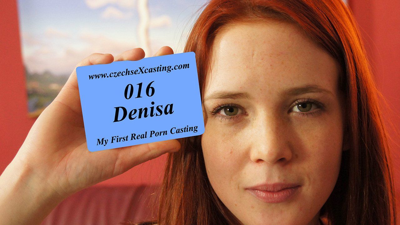 red hair first porn casting